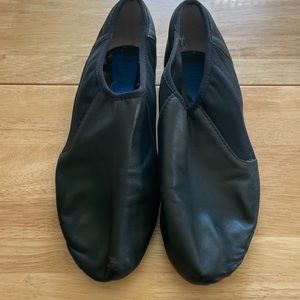 Bloch Black Jazz Shoes Size 7 1/2 EUC